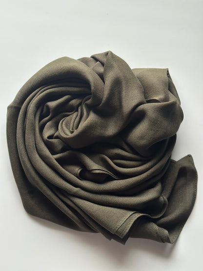 Modal Cotton Hijab in Army