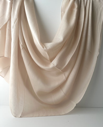 Modal Cotton Hijab in Tan