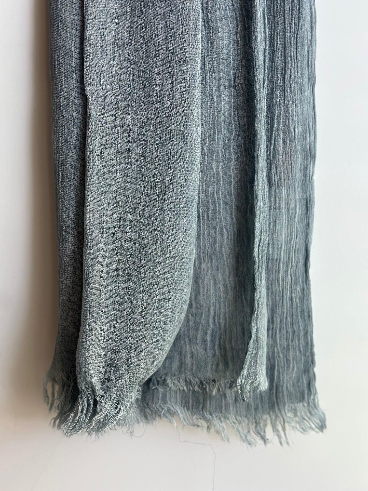 Crinkle Modal Hijab in Grey