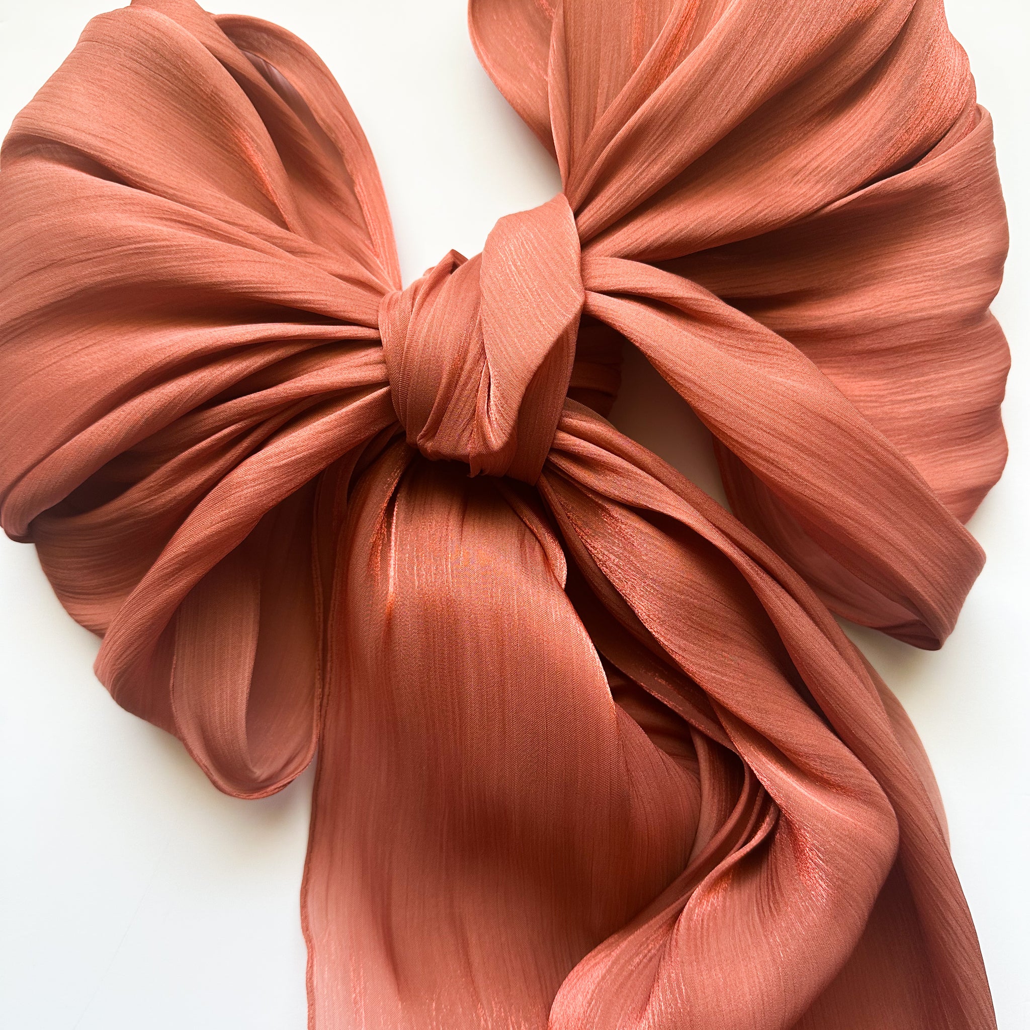 Brick/ Shimmer Silk
