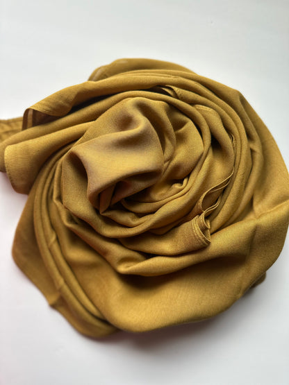 Modal Cotton Hijab in Ginger