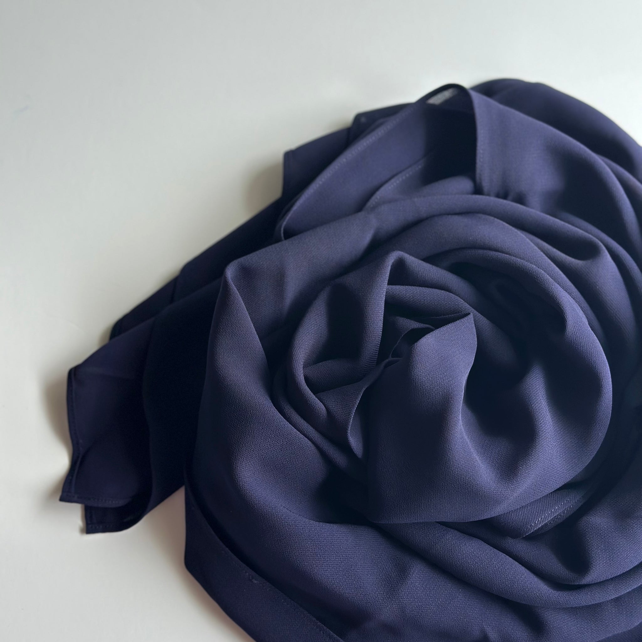 Navy / Korean Chiffon