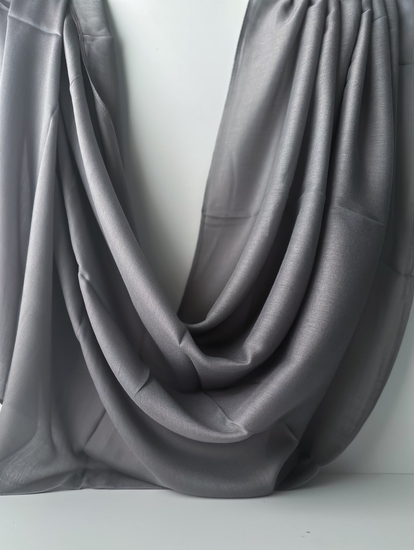 Modal Cotton Hijab in Smoke