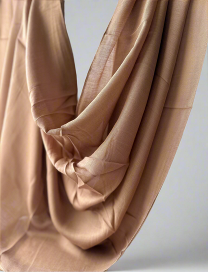 Modal Cotton Hijab in Latte