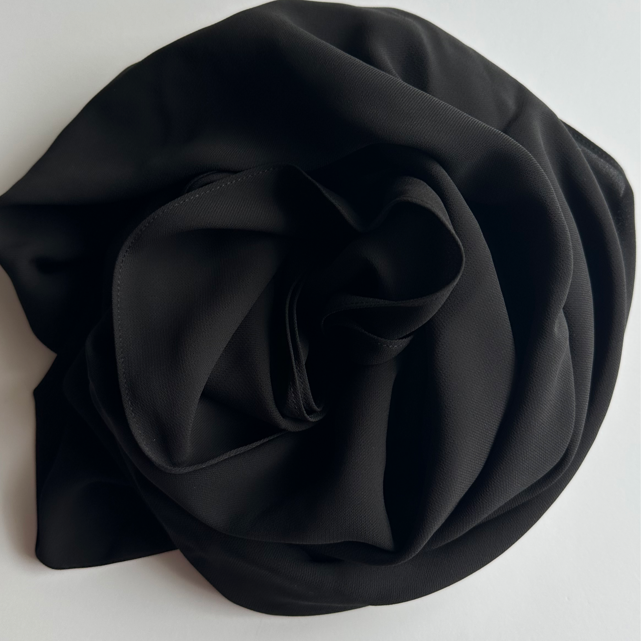 Black / Korean Chiffon