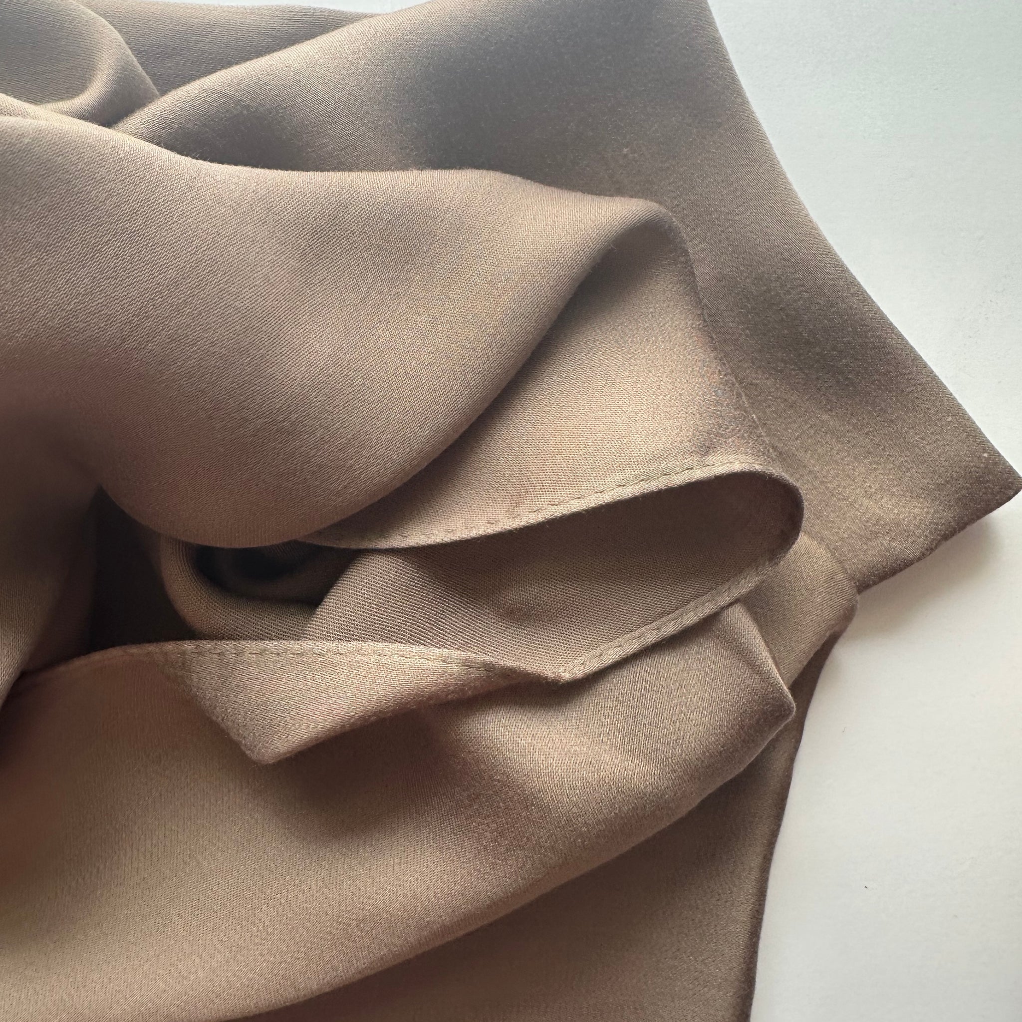 Coffee / Modal Satin