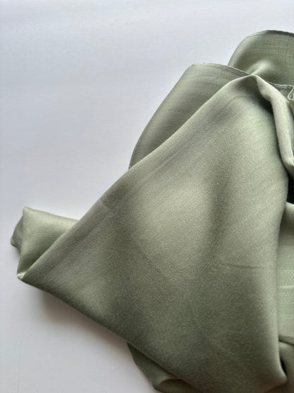 Modal Satin Hijab in Sage