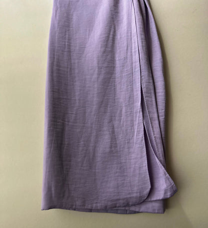 Velvet Silk Hijab in Lilac