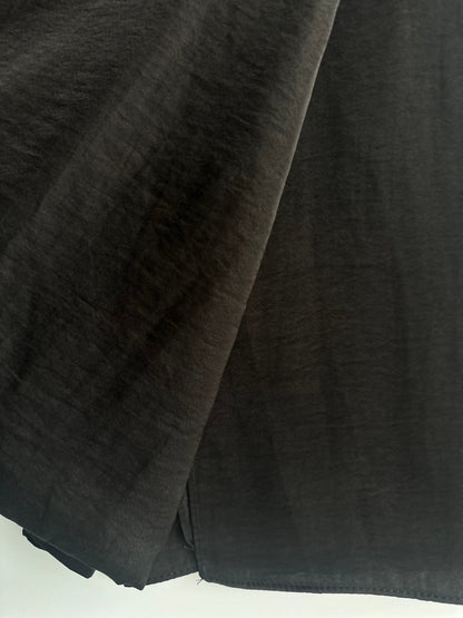 Velvet Silk Hijab in Black