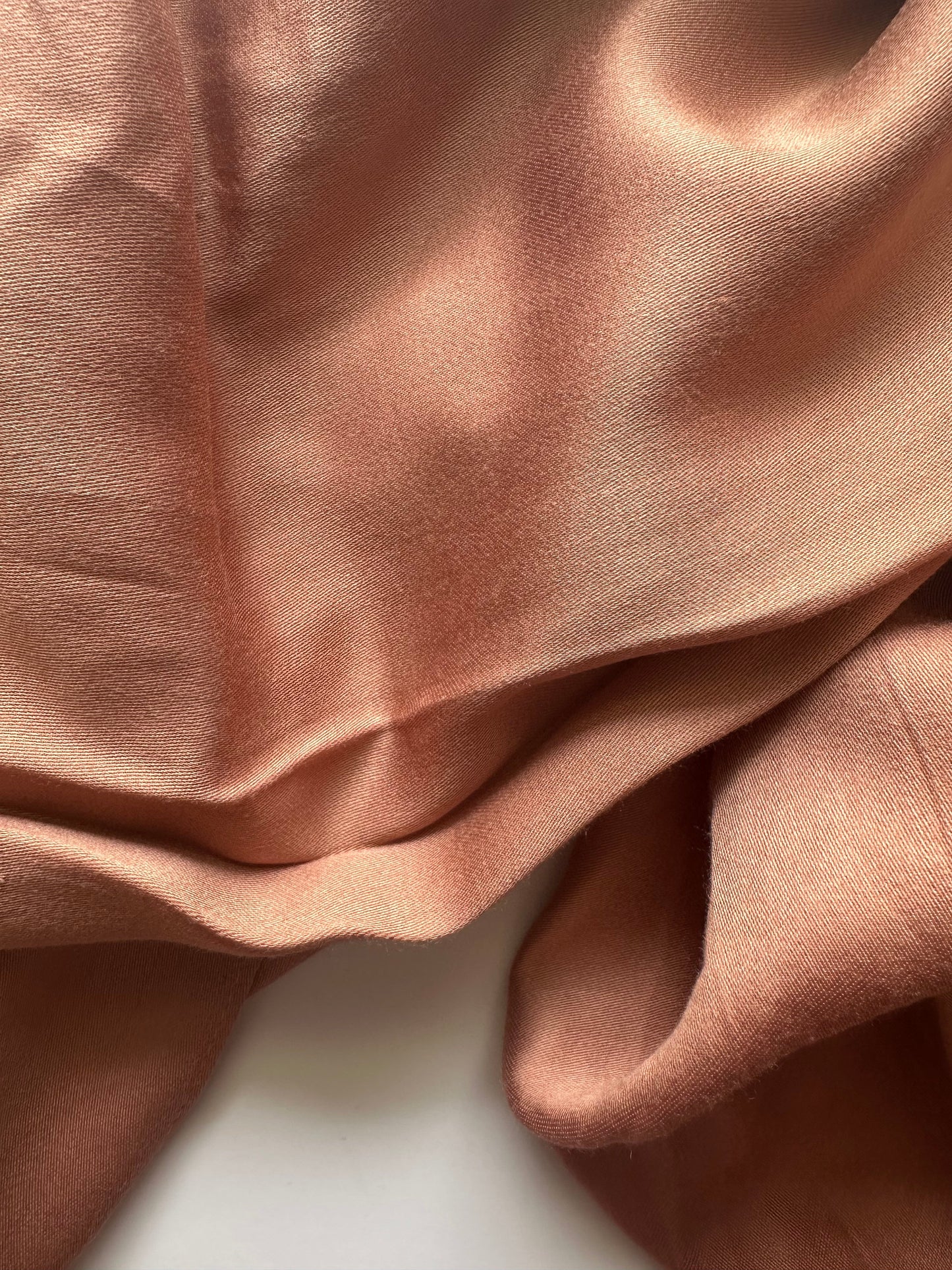 Modal Satin Hijab in Rosewood