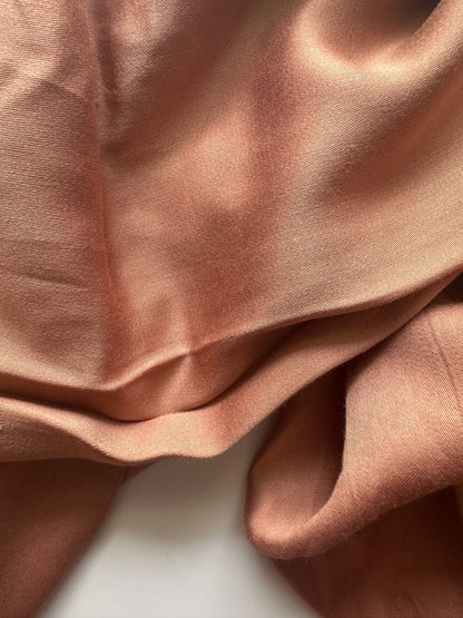 Modal Satin Hijab in Rosewood