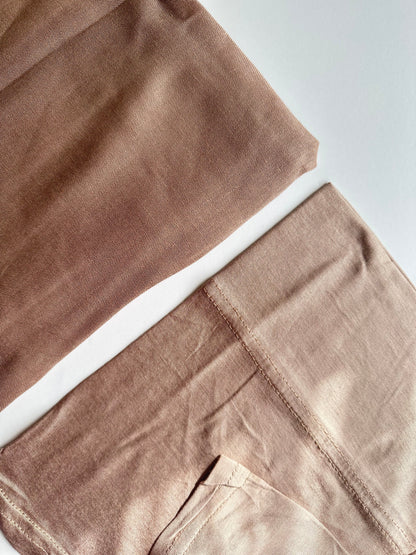 Modal Cotton Matching Set in Taupe