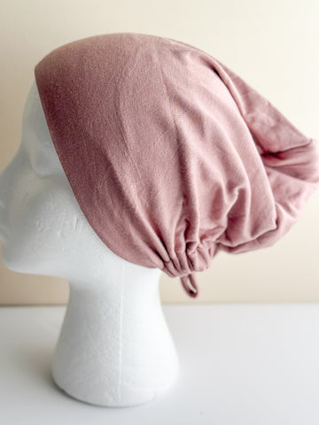 Mauve / Satin lining undercap