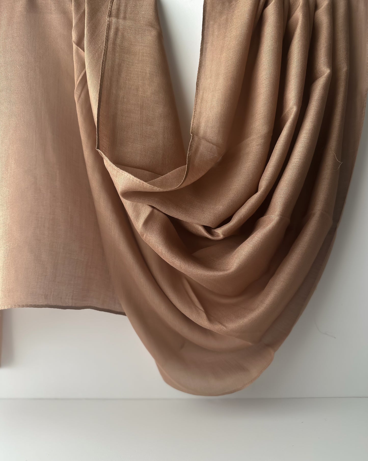 Modal Cotton Hijab in Wood