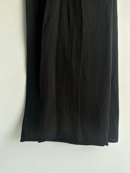 Velvet Silk Hijab in Black