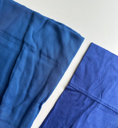 Modal Cotton Matching Set in Blue