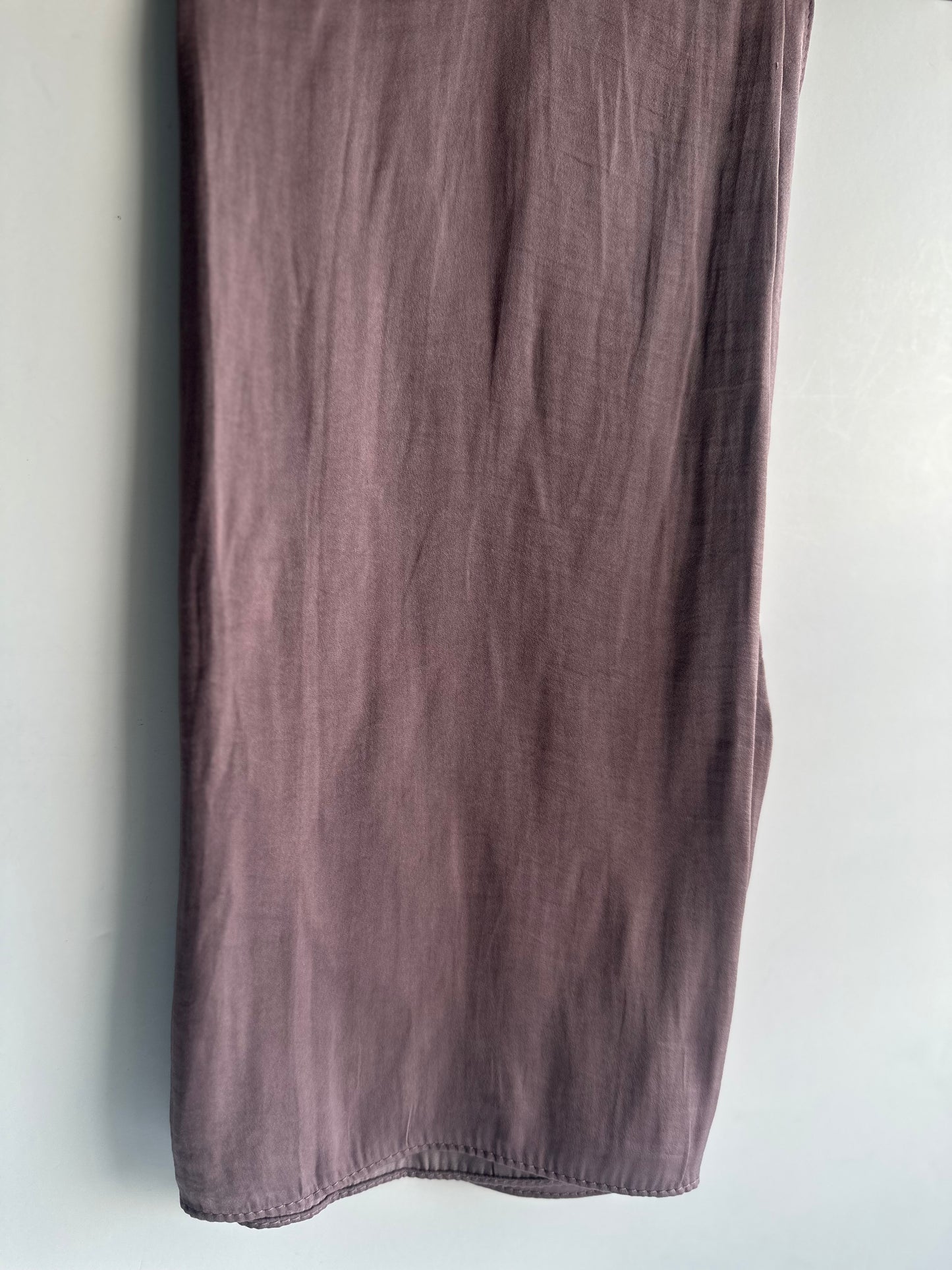 Velvet Silk Hijab in Royal