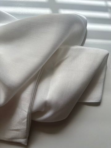 White / Modal Satin