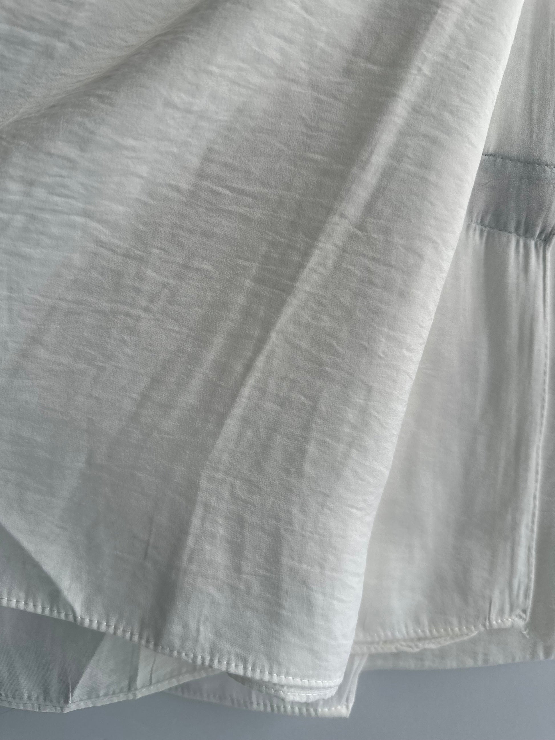 Velvet Silk Hijab in Off White