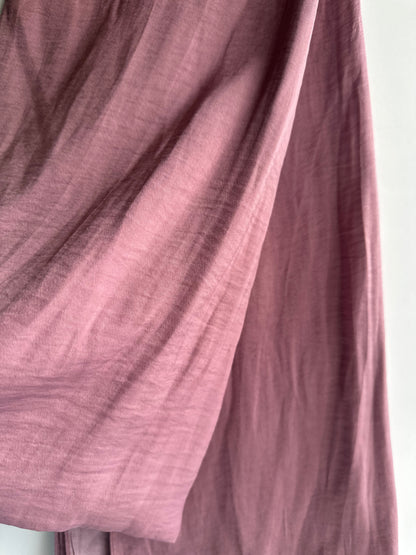 Velvet Silk Hijab in Mauve