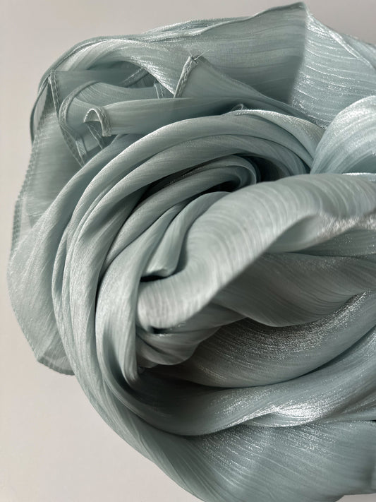 Powder Green / Shimmer Silk