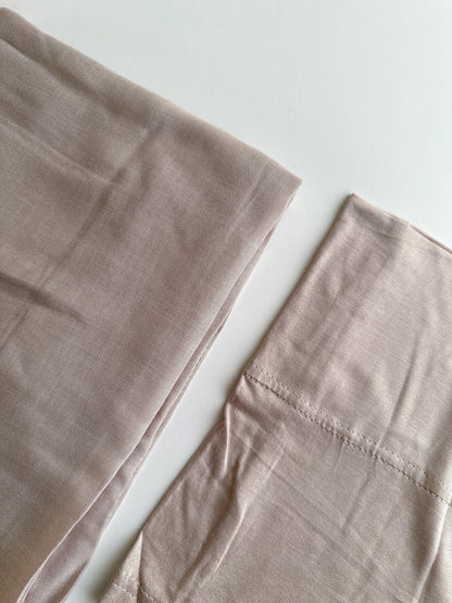 Modal Cotton Matching Set in Oyster
