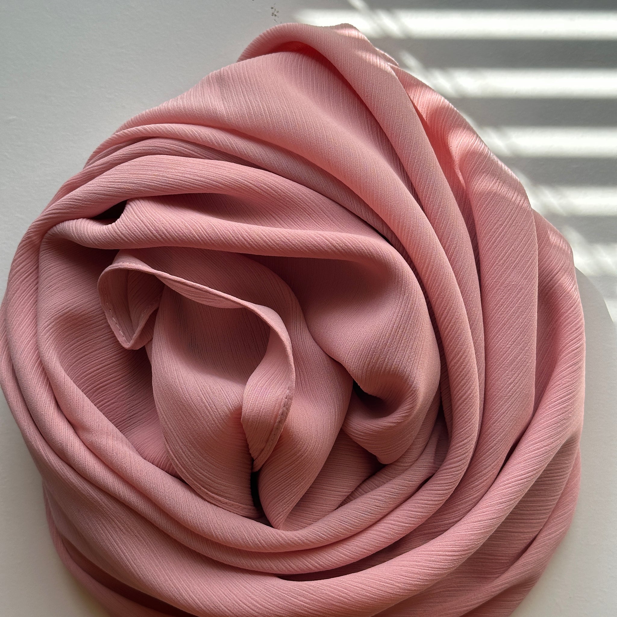 Blush / Crinkle Chiffon