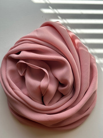 Blush / Crinkle Chiffon