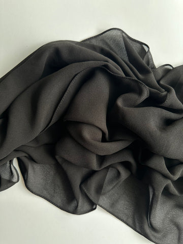 Black / Premium Chiffon