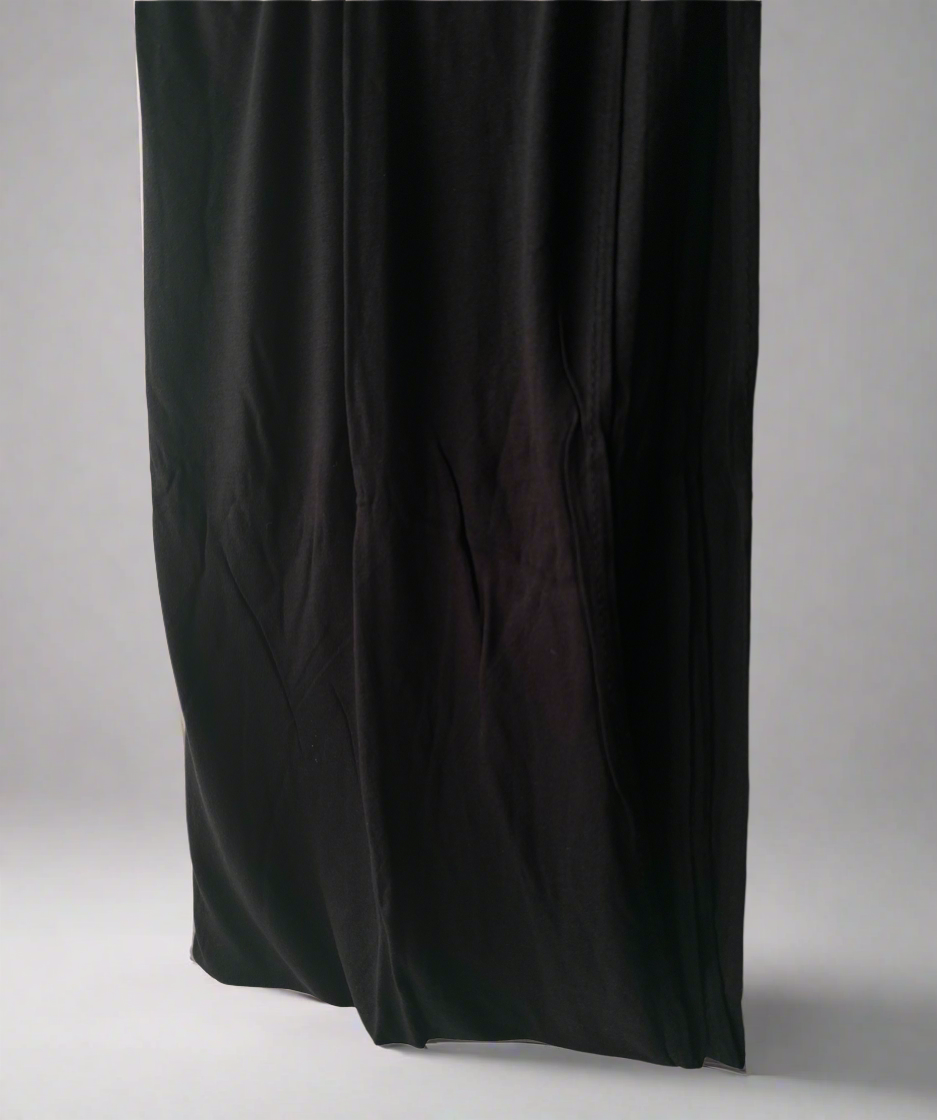 Cotton Jersey Hijab in Black