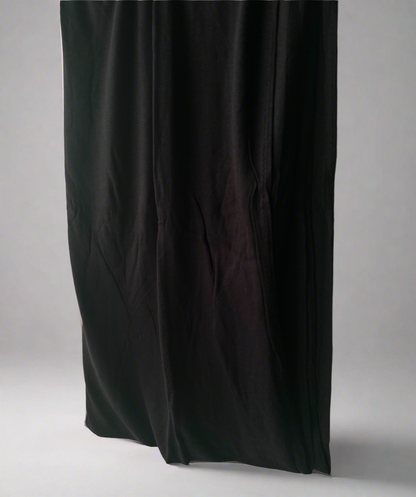 Cotton Jersey Hijab in Black