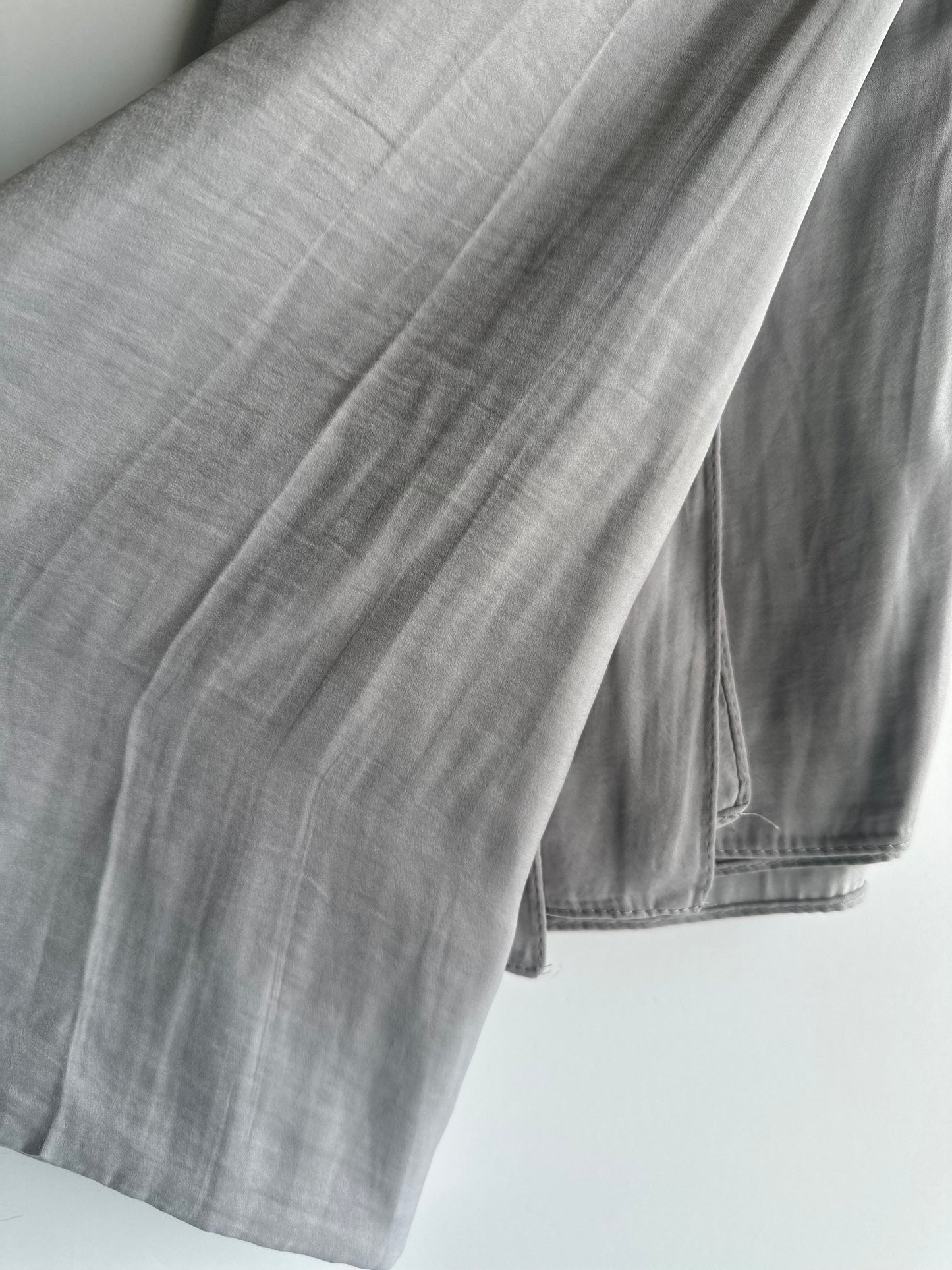 Velvet Silk Hijab in Smoke