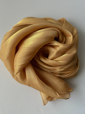 Mustard / Shimmer Silk