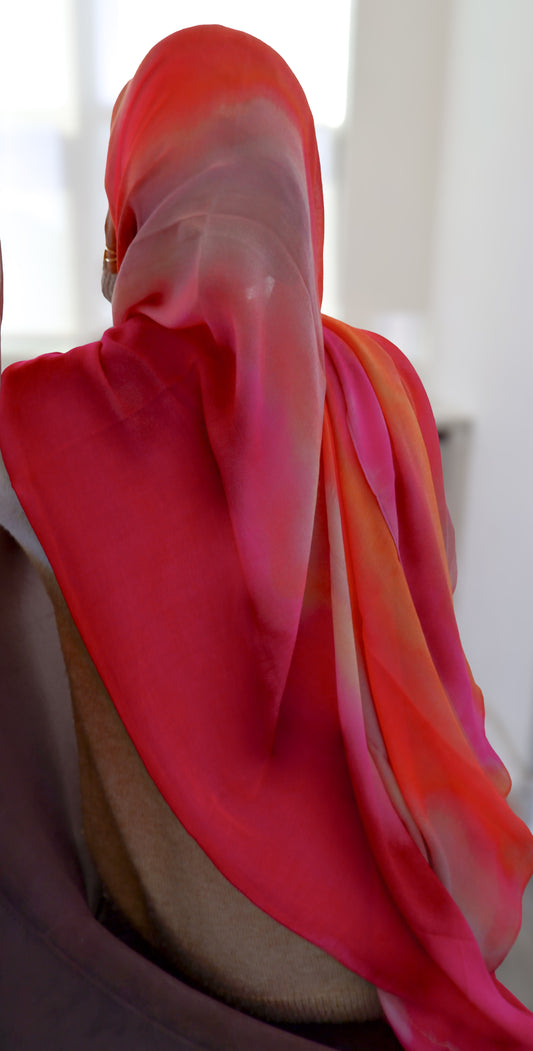 Coral blush / Modal Print