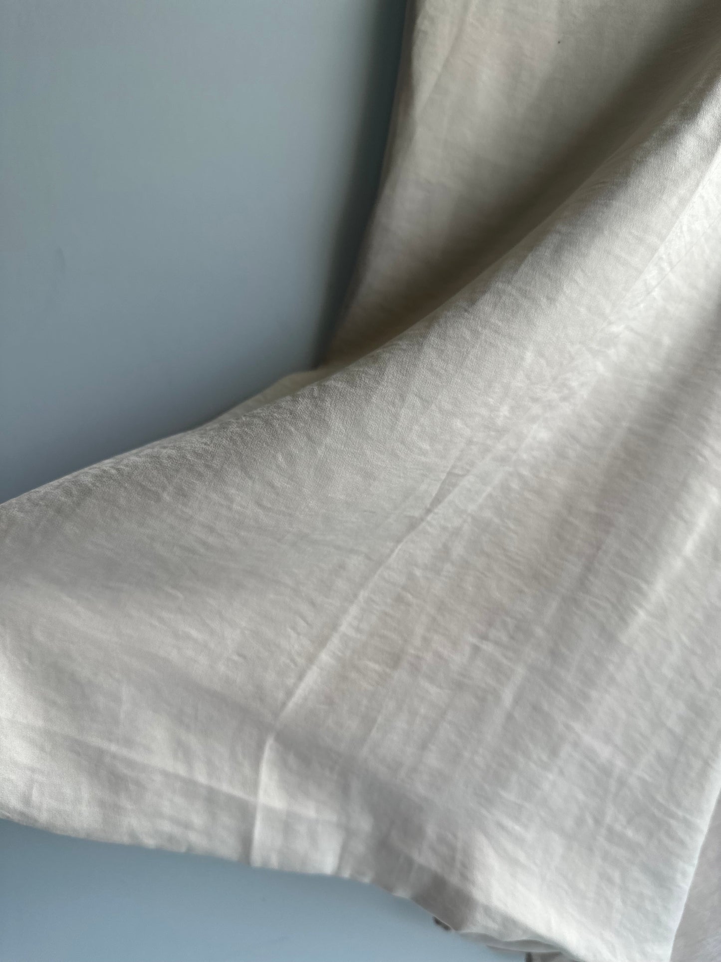 Velvet Silk Hijab in Ivory
