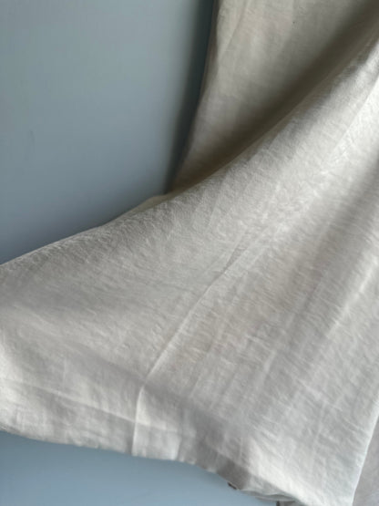 Velvet Silk Hijab in Ivory