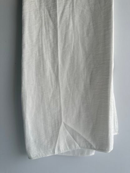Velvet Silk Hijab in Off White