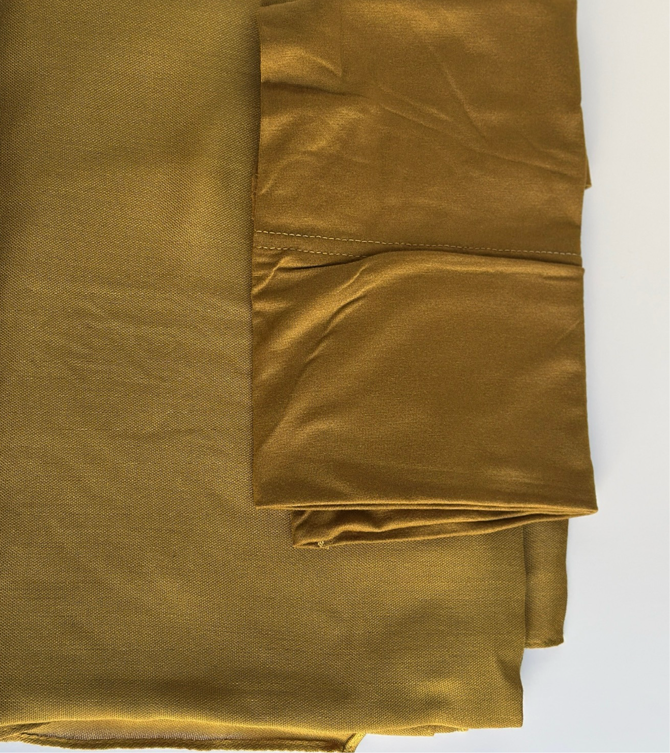 Modal Cotton Matching Set in Old Gold