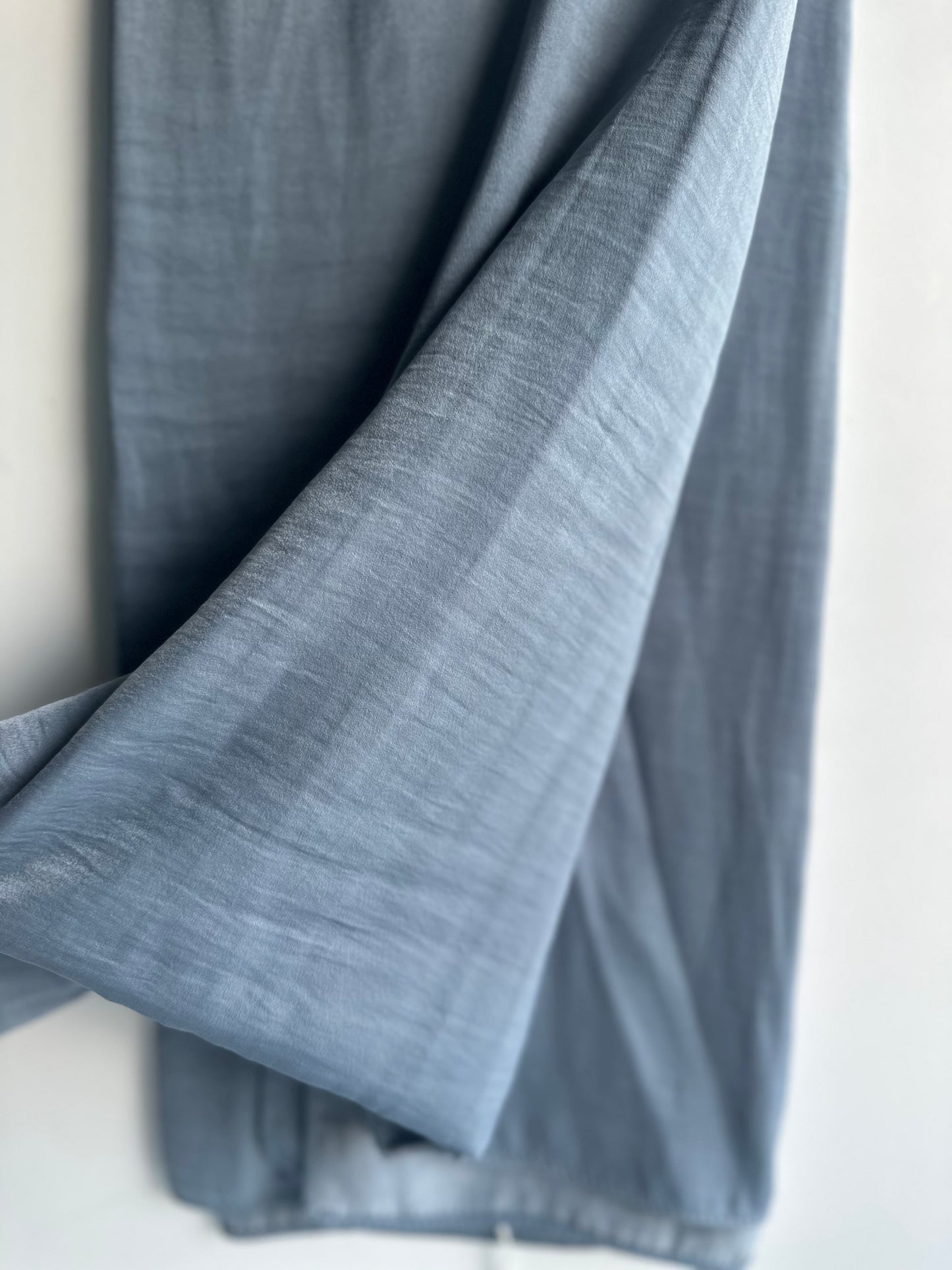 Velvet Silk Hijab in Sky