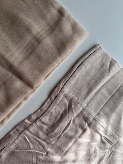 Modal Cotton Matching Set in Wheat