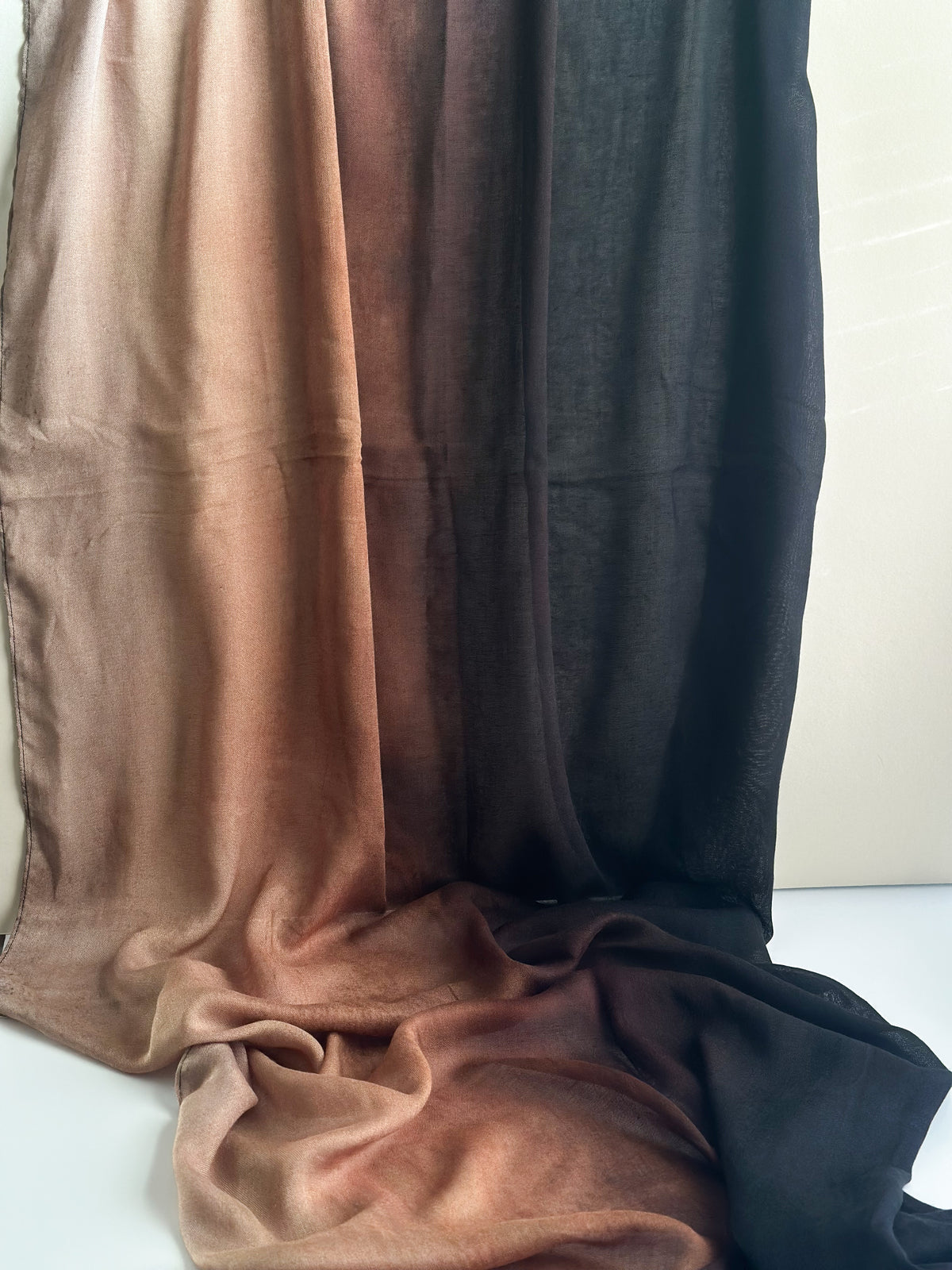 Eclipse meadow printed modal hijab, third alternate view