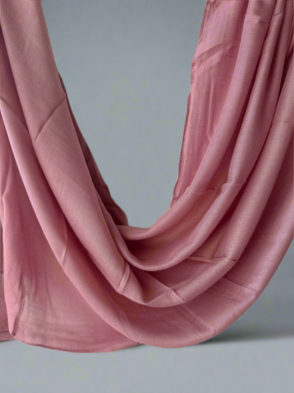 Modal Cotton Hijab in Blush