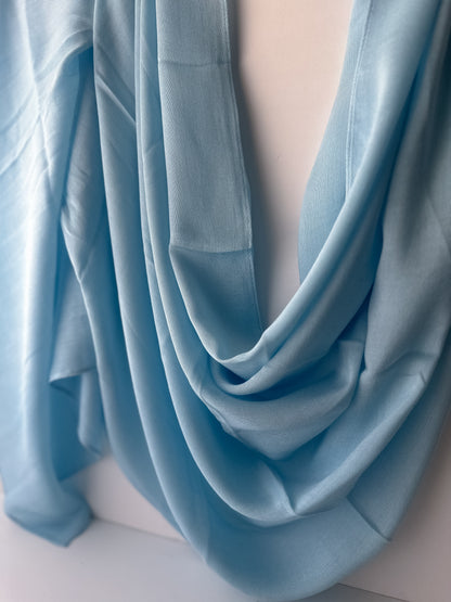 Modal Cotton Hijab in Sky