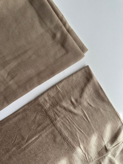 Modal Cotton Matching Set in Khaki