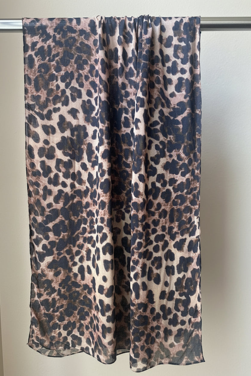 Leopard Printed Modal Hijab
