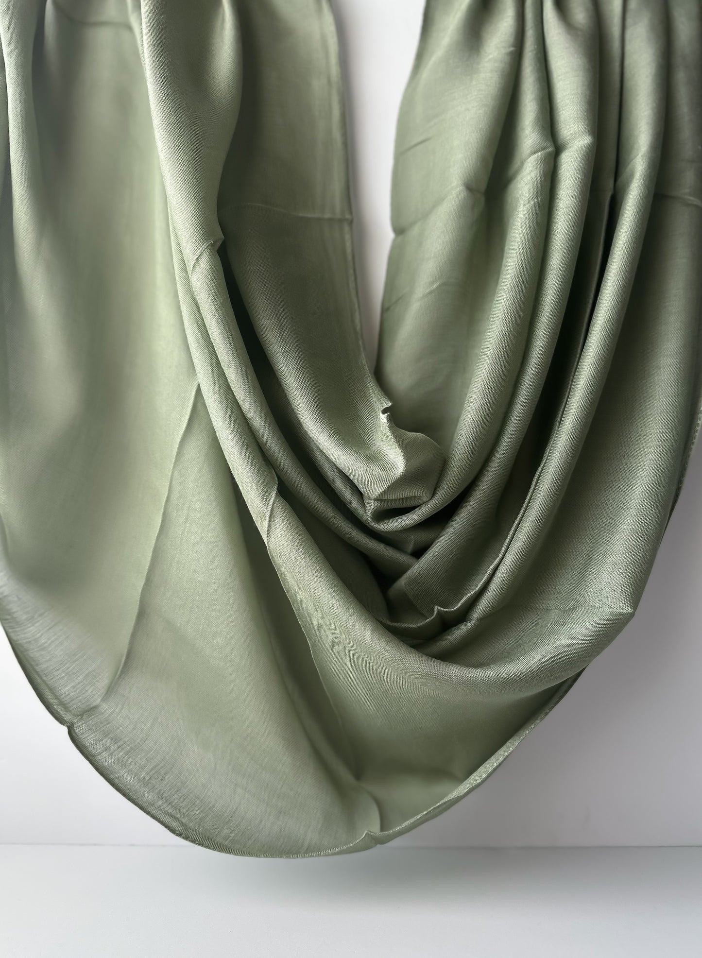 Modal Cotton Hijab in Matcha