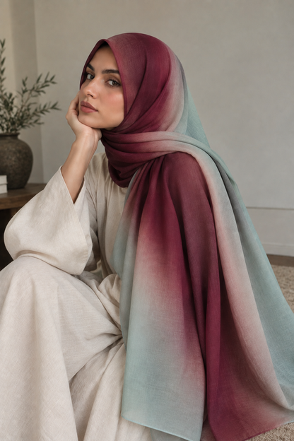 Moss & Mulberry Printed Modal Hijab