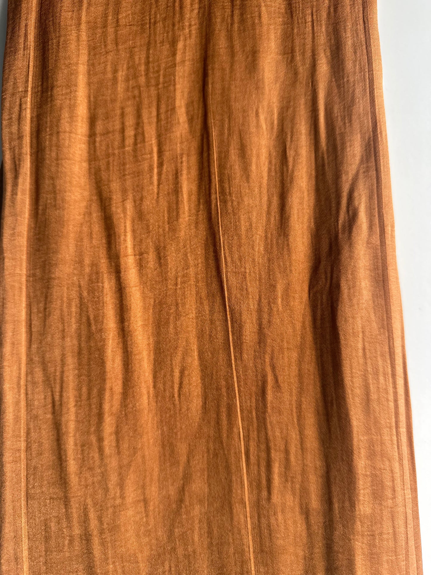 Velvet Silk Hijab in Bronze