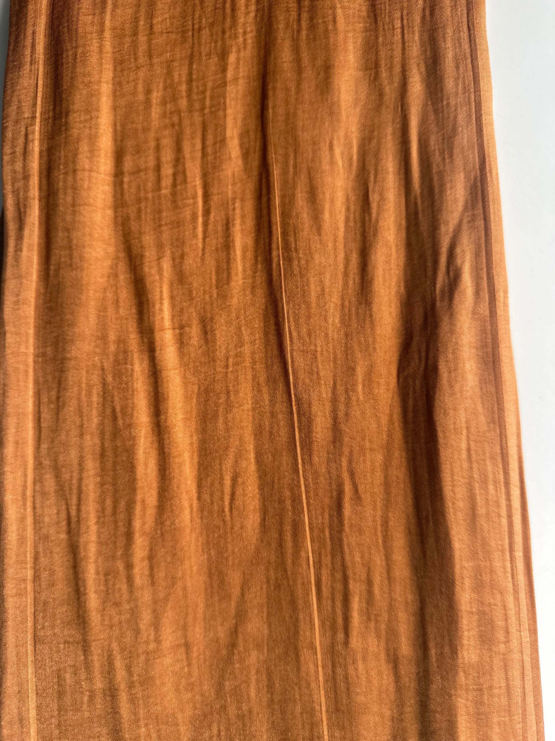 Velvet Silk Hijab in Bronze