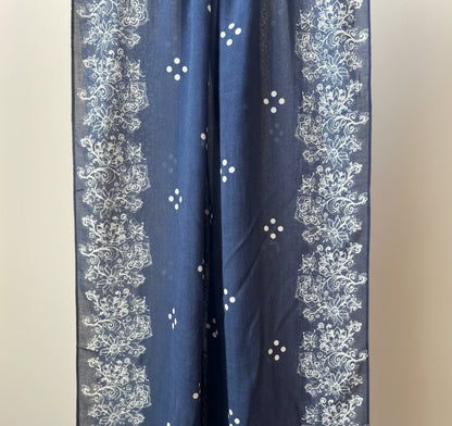 Bandhani Lace Printed Modal Hijab